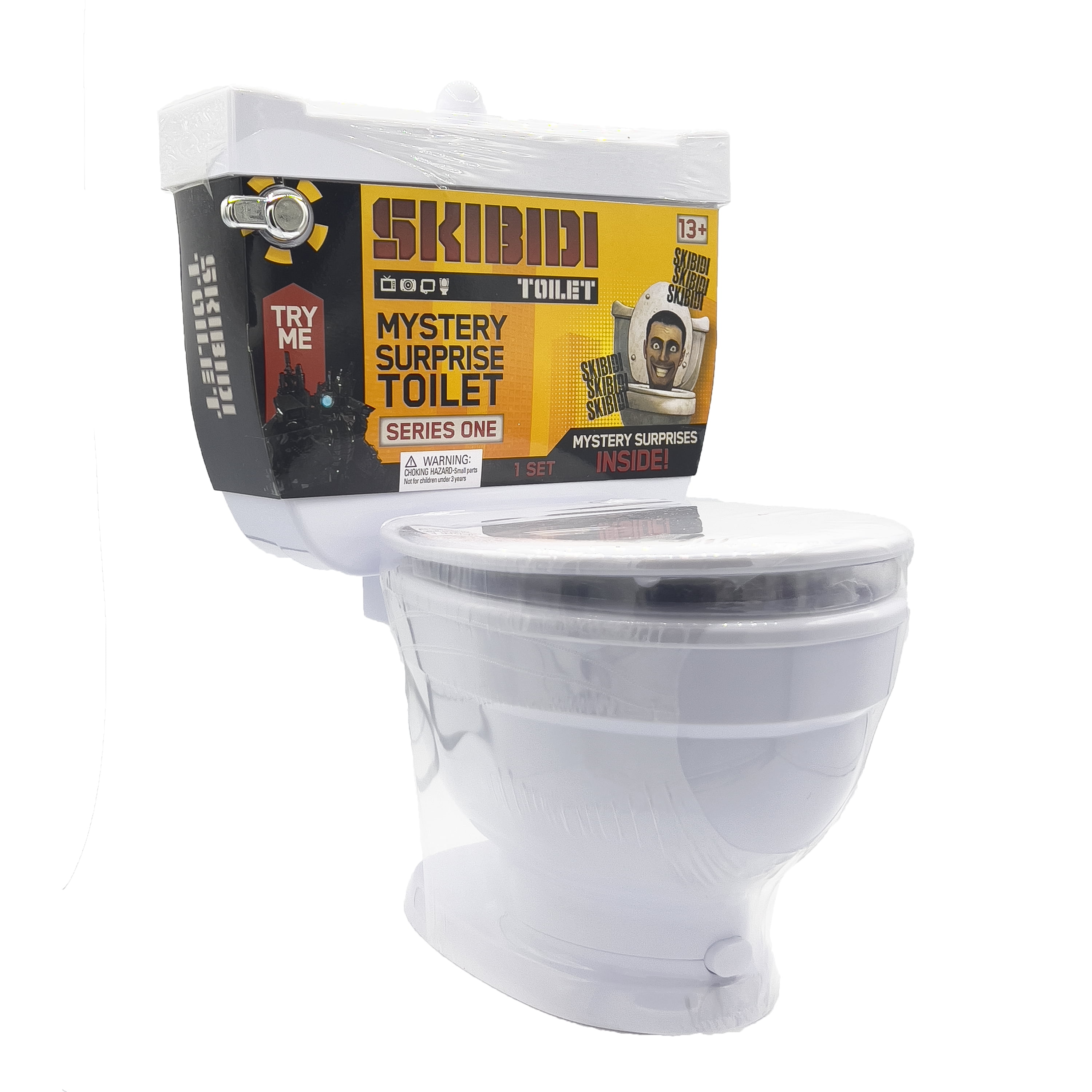 Skibidi Toilet Brand Mystery Surprise Toilet Toy Set Ages 13+