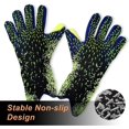 thumbnail image 4 of Guantes de portero Guante de fútbol, ​​7 guantes de portero para niños, guantes de látex de alta calidad y excelente protección para los dedos, guante de portero para adultos, M, 4 of 5