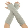 thumbnail image 1 of Manchons de Bras d'Hiver Protecteurs Élastiques Unisexes avec Trou pour Pouce, 1 of 10