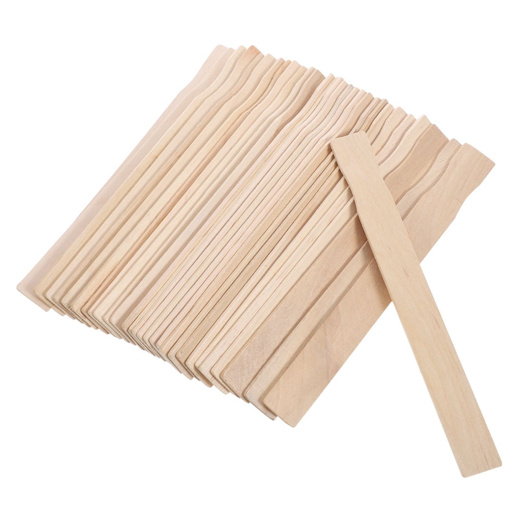 HONITANO 20Pcs Craft Sticks for Color Blending Beige 23.00X2.70X0.26cm