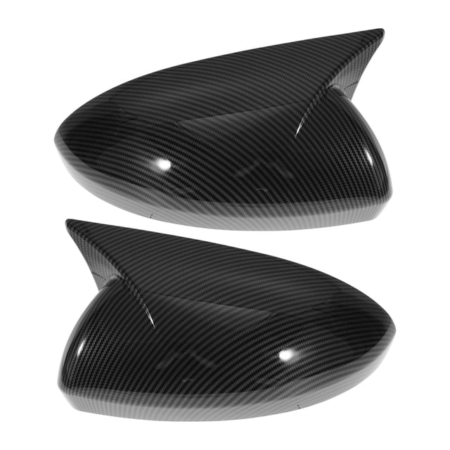 Reemplazo de tapa de espejo lateral izquierdo y derecho ABS negro para Nissan Sentra 2020-2025 Ox Horn