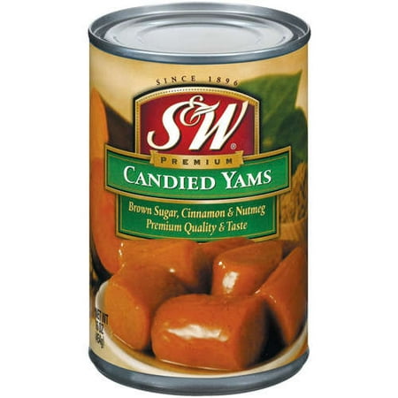 S&W: W/Brown Sugar Cinnamon & Nutmeg Candied Yams, 16 oz