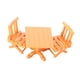 thumbnail image 3 of Muebles de casa de muñecas en miniatura, modelo de artesanía DIY, juego de silla de casa de muñecas de simulación juego de simulación para, 3 of 9