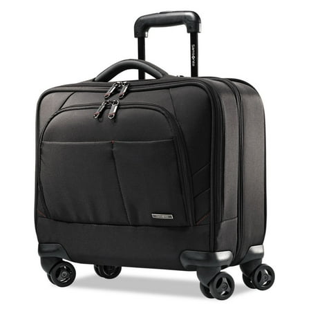 Samsonite Xenon 2 Spinner Mobile Office, 13.5 x 8 x 16.5, Nylon, Black