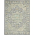 thumbnail image 2 of Nourison Jazmine Vintage Denim 8'6" x 11'6" Area Rug, (9x12), 2 of 8