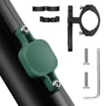 thumbnail image 1 of Soidarity Pieza de rastreador de bicicleta sin fugas, suministros de montaje, cubierta protectora, tornillos de llave ABS, soporte resistente al desgaste, Ciclismo Verde Soidarity OD024555-04, 1 of 6