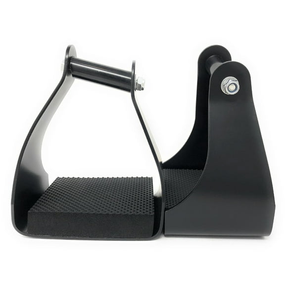 AJ Tack Angled Aluminum Trail Stirrups 2.75"