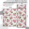 thumbnail image 5 of Pioneer Flower Floral Print Pattern Teens Toddler Nap Mat with Pillow, Sleeping Mat Bag for Preschool Daycare 51"x22", 5 of 6
