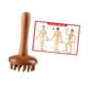 thumbnail image 2 of Peine de masaje de madera para cabeza y cuero cabelludo, masaje Gua Sha, versátil y ergonómico, con mango, herramienta para meridianos, para adultos,, 2 of 9