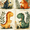 Dinosaur Pattern Kids Wall Art Set, variant on Qisvanset 12x16 Inch Framed Canvas Wall Art Cute Strawberry Cat Colorful Illustration Kitchen Bedroom Home Decor