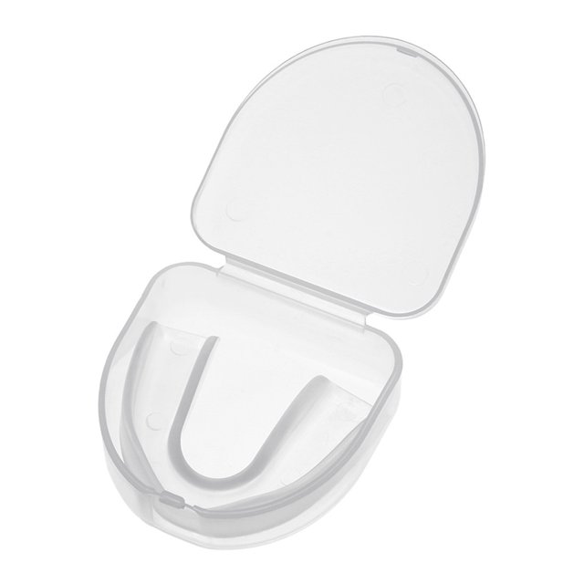 Agiferg CLEAR Gum Shield Teeth Protector Mouth Guard Piece Rugby Football Boxing