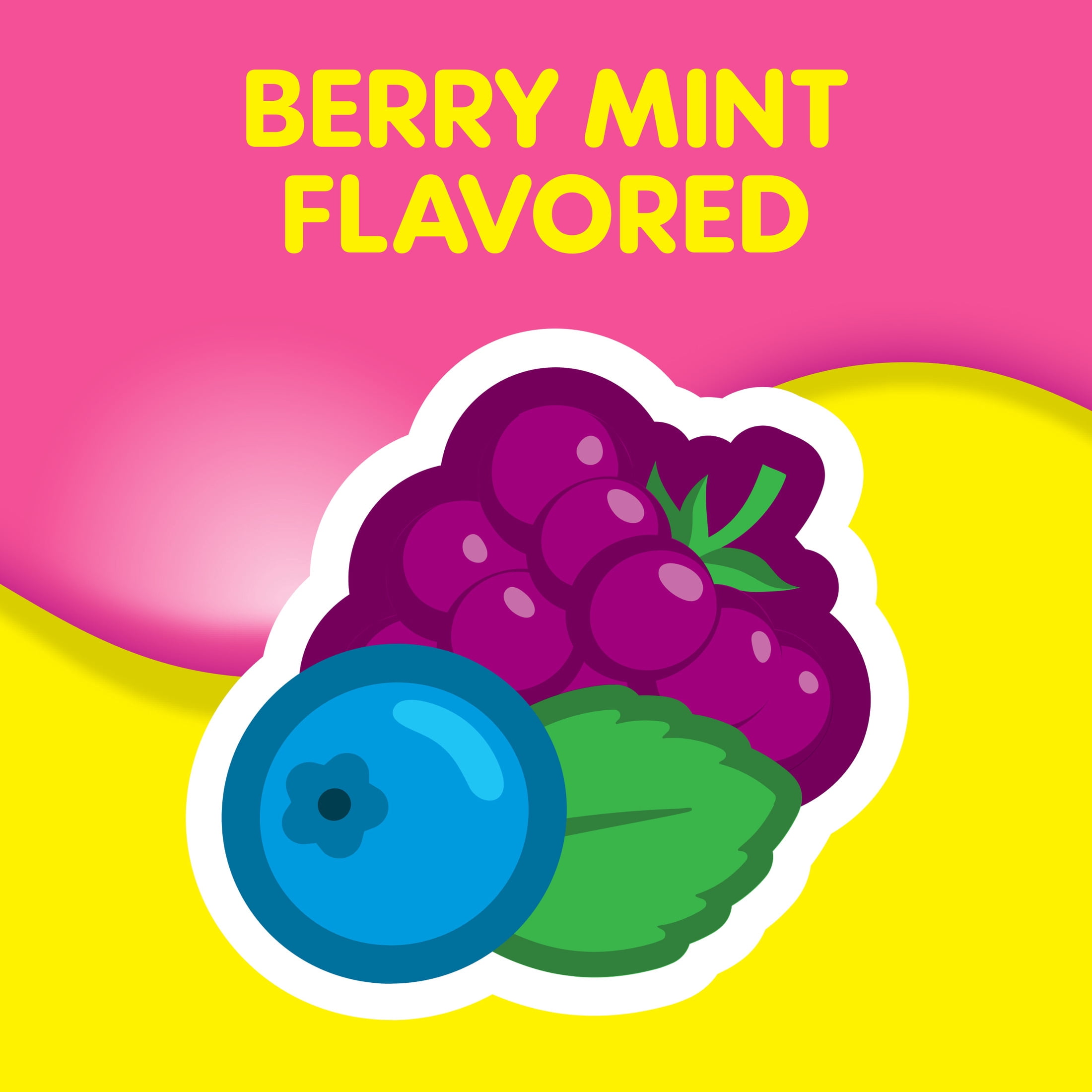 Pepto Bismol Berry Mint Chews, Fast 5-Symptom Stomach Relief, 24 Chewable Tablets