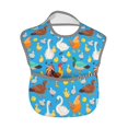 thumbnail image 2 of Kdxio Rooster And Chickens Bibs For Babies, Baby Bibs for Eating, Toddler Bibs, Waterproof Bibs, Feeding Bibs, for Toddlers, Boys, Girls, 2 of 8