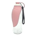 thumbnail image 1 of Bouteille d'Eau Portable pour Chien 580ml en Silicone Souple Design Feuille pour Voyage, 1 of 3