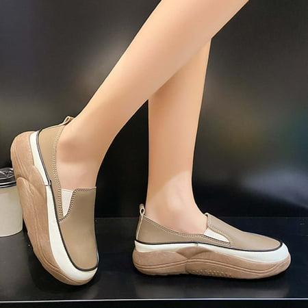 

VKEKIEO Round Toe Heels For Women High Heel Slingback Khaki 39