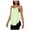 Green, variant on Calvin Klein Womens Performance High Low Hem Tank Top
