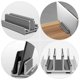 thumbnail image 3 of unbranded Rack Portátil De Almacenamiento Para Laptops En Aluminio Con Soporte Vertical, 3 of 8