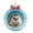 A, variant on Forest Animals Christmas Ornaments Acrylic Animal Print Tree Decorations Woodland Creature Holiday Decor Gift Set(B)