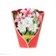 thumbnail image 1 of Tarjeta de Ramo de Flores de Papel 3D Tarjeta de Felicitación Flores Pop-Up Rosa Ins Popular Unboxing Floral Tarjeta de Regalo de Papel Hecha a Mano, 1 of 4