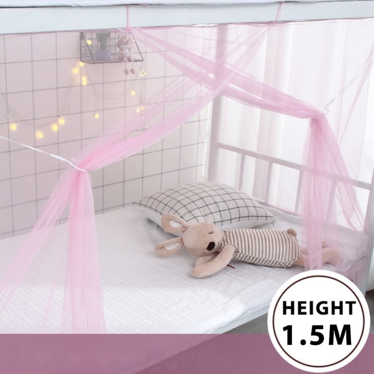 Mosquito Net For Bed,Bed Canopy For Single Double King Size Bed,Dome Mosquito Netting Bed Tent For Indoor Outdoor,Kid Bed And Adult Beds (Black