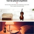 thumbnail image 4 of WINDLAND Wood Small Cello Model with Realistic Strings Suitable for Musicians Present, 4 of 13