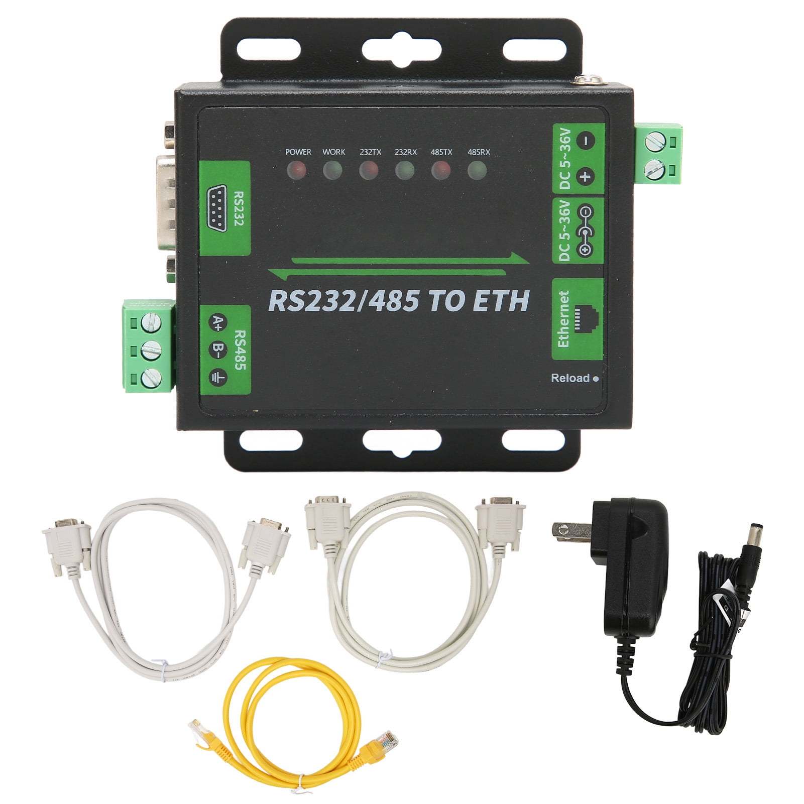 Convertisseur Ethernet Industriel, RS232/RS485 vers Ethernet Convertisseur  Industriel R ETH R ETH Fidèle à Sa Promesse - Walmart.ca