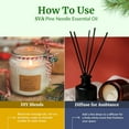 thumbnail image 3 of SVA Pine Needle Essential Oil – 4 Fl Oz – 100% Natural Pine Needle Oil - for Diffuser, Hair Care, Face, Skin Care, Aromatherapy, Scalp and Body Massage, Soap and Candle Making – with Dropper, 3 of 8
