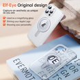 thumbnail image 6 of for iPhone 13 Pro Max Phone Case with Magnetic Stand, [Mil-Grade Shockproof Protection] [Compatible with MagSafe] [Elf-Eye Design] Shockproof Phone Case for iPhone 13 Pro Max, Clear, 6 of 18