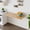 Large Size+Wood+2, variant on ZHICHUN Wall Mounted Folding Table Fold Down Desk Multi Purpose Space Saving Workbench For Laundry Room Garage Home Office Kitchen 45x22 Inch