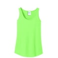 thumbnail image 5 of Port & Company Ladies Core Cotton Tank Top-3XL (Neon Green), 5 of 6