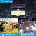 thumbnail image 4 of SHILIU-Solar Lights Outdoor Motion Sensor Light, 3 Modes Solar Wall Lights, IP65 Waterproof Wireless Solar Powered Security Lights for Backyards Fence Garden Deck Garage-Cold White, 4 of 4