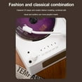 thumbnail image 4 of Peggybuy Home Music Player Rechargeable Remote Control Wireless Speaker Bluetooth-Compatible 5.0 Support CD BT USB 3.5mm AUX Desktop CD Player Home Decor, 4 of 9