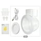 thumbnail image 4 of Sacaleches eléctrico 2PCS Manos libres usable invisible extractor de leche portátil indoloro bajo nivel de ruido modos de bomba de alimentación eléctrica niveles de succión con pantalla grande para vi Tomshoo Sacaleches eléctrico, 4 of 7