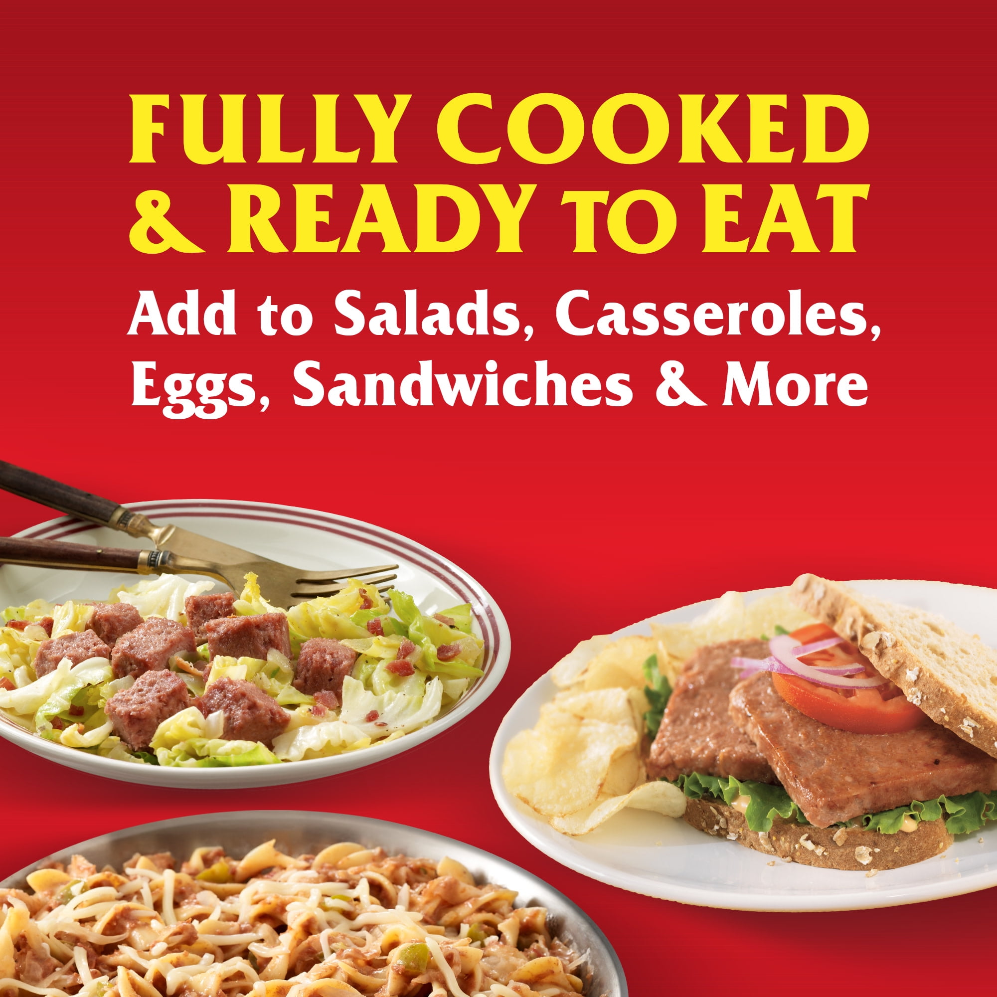 (2 pack) Libby's Corned Beef, 14g Protein Per Serving, Canned Meat, 25% Less Sodium, 12 oz. Can