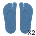 thumbnail image 1 of Calcetines de mujer,Calcetines de mujer Calcetines invisibles con puntera transpirable,Calcetines invisibles de dos dedos con forma de ,Calcetines de corte bajo para, 1 of 8