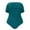 Blue, variant on Xfvqtps Women One Piece Swimsuit Tube Swimwear Ruffle Sleeveless Solid Color Tummy Control Slimming Bandeau Swimsuit for Beach Hot Pink