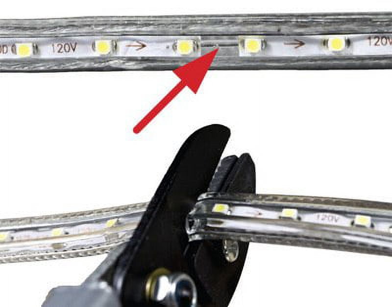 Cool White LED Strip Light - 120 Volt - Standard Output (SMD 3528) - 148 Feet