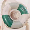 thumbnail image 1 of YOPTOP Inflatable Swim Ring Safe to Use PVC Material Retro Swim Ring for Pool Swim Training Aids,green, 1 of 2