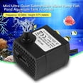 thumbnail image 2 of Pompe GPH de Haute Qualité, Pompe Électrique Submersible de Qualité Durable, Coque Résistante à la Corrosion et Noyau Résistant aux Impacts pour Aquariums, Fontaines et Bains d'Oiseaux, Nécessite une Finition Complète, 2 of 6