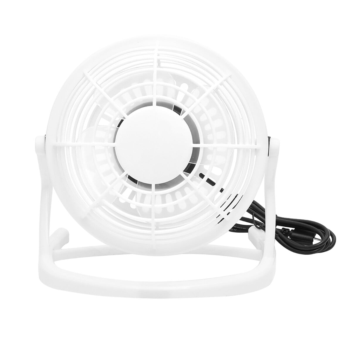 Ultrasilent Small Desk Fan Small Table Personal Portable Mini Fan Usb Powered Mini Fan (White