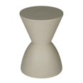 thumbnail image 3 of Mesa auxiliar Benzara Niya, tapa redonda, 43 cm, color gris, 3 of 7