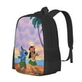 thumbnail image 2 of Stitch Backpack Lightweight Casual School Backpacks Bags Book Travel Hiking Camping Work, 16.5 Inch, 2 of 5