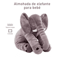 thumbnail image 2 of Peluche De Elefante Grande Malubero Almohada Peluches, 2 of 4
