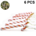 thumbnail image 1 of 6 Pack Inflatable Pieces Candy Cane Stick Balloon Christmas 13cm, 1 of 3