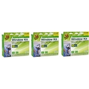 3 PACK - Duck Brand Indoor 10-Window Shrink Film Insulator Kit, 62-Inch x 420-Inch, 281506