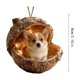 thumbnail image 3 of Adornos acrílicos para árbol de Navidad | Decoraciones navideñas 2D para el árbol | Juego de 6 colgantes irrompibles con cinta para decoración navideña de interiores y exteriores, 3 of 5