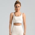 thumbnail image 2 of DHFJKG Sports Camisole Women Summer Cropped Tank Top Sports Workout Color Block Sleeveless Shirts Fitted Stretchy Yoga Gym Running Stylish Tops, 2 of 5