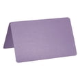 thumbnail image 1 of Unique Bargains Blank Greeting Cards,50pack Favor Decor Foldable Card ,Purple Pearlescent Paper, 1 of 5