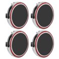 thumbnail image 3 of Auto Wheel Centre , Hub  Scratch Prevention Easy Installation Perfect Fitting Waterproof Dustproof  For Automobiles Black+Red, 3 of 8
