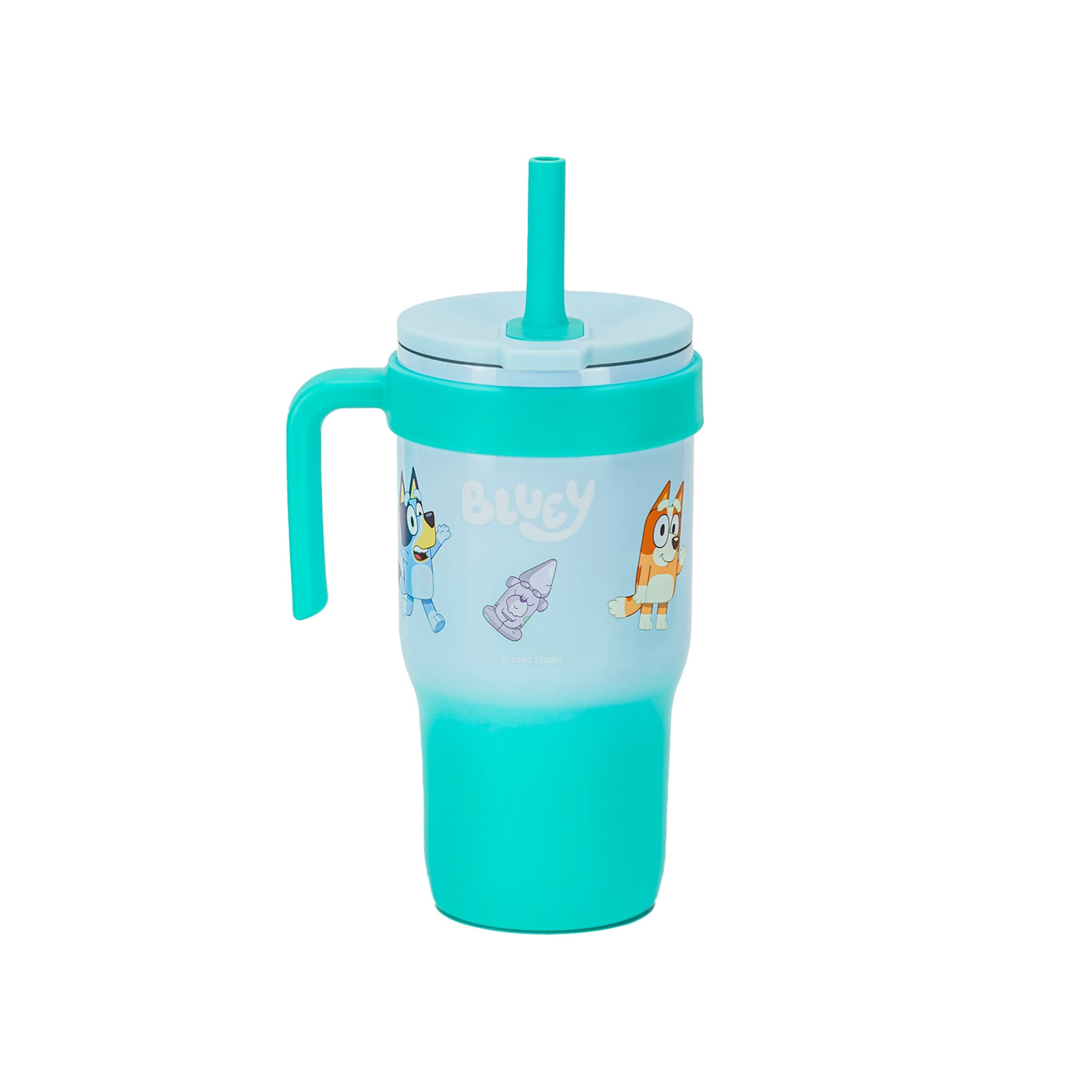 Zak Designs Bluey Kids Insulated Tumbler with Straw, 18oz photo 2